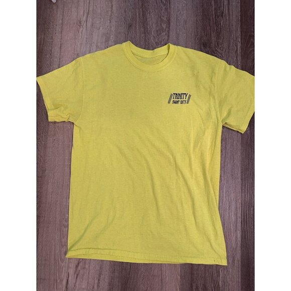 Trinity swamp rats 4wheeeler atv bright yellow tshirt size men’s medium - Picture 3 of 4